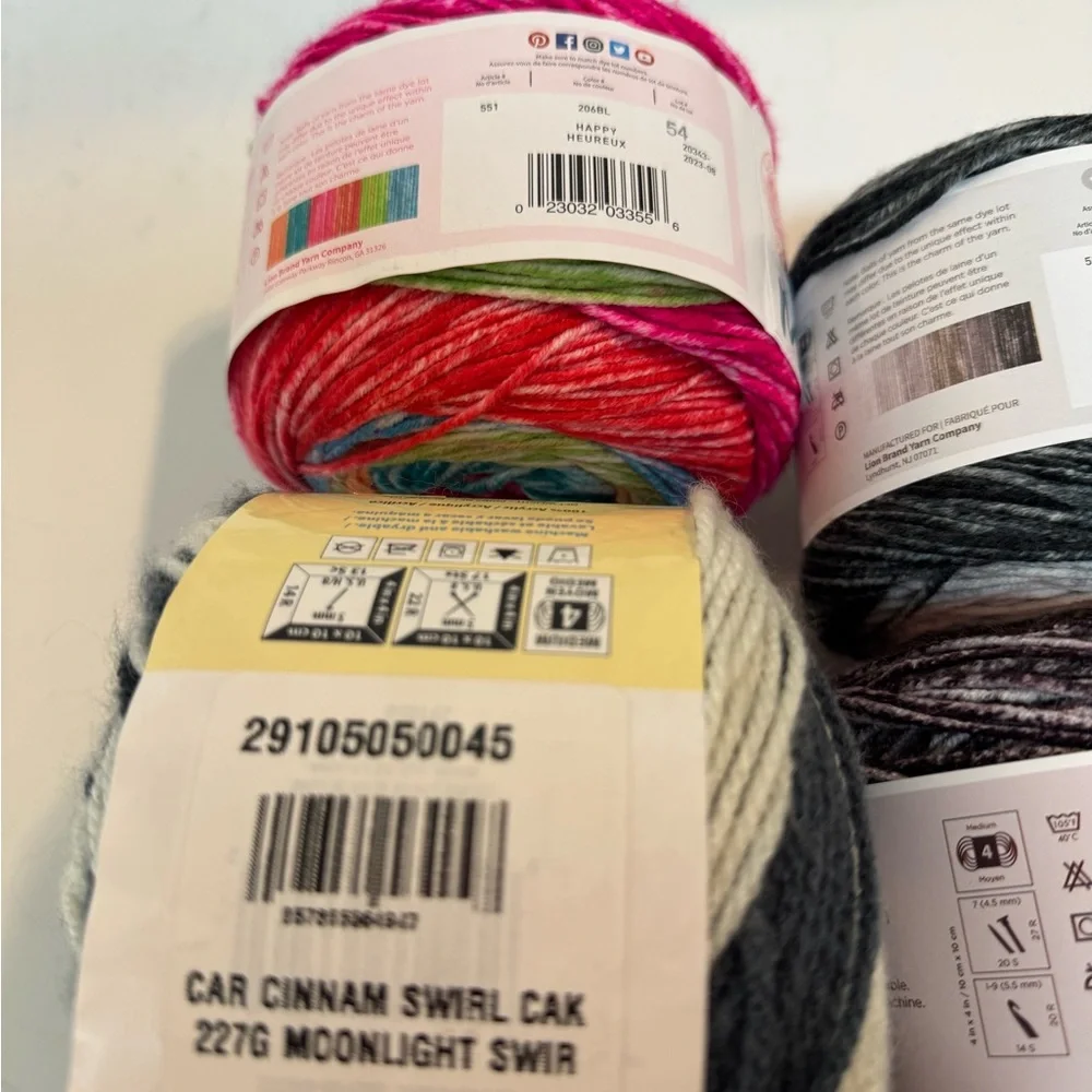 Caron and Mandala Yarn Bundle - Multicolor - Picture 3 of 4